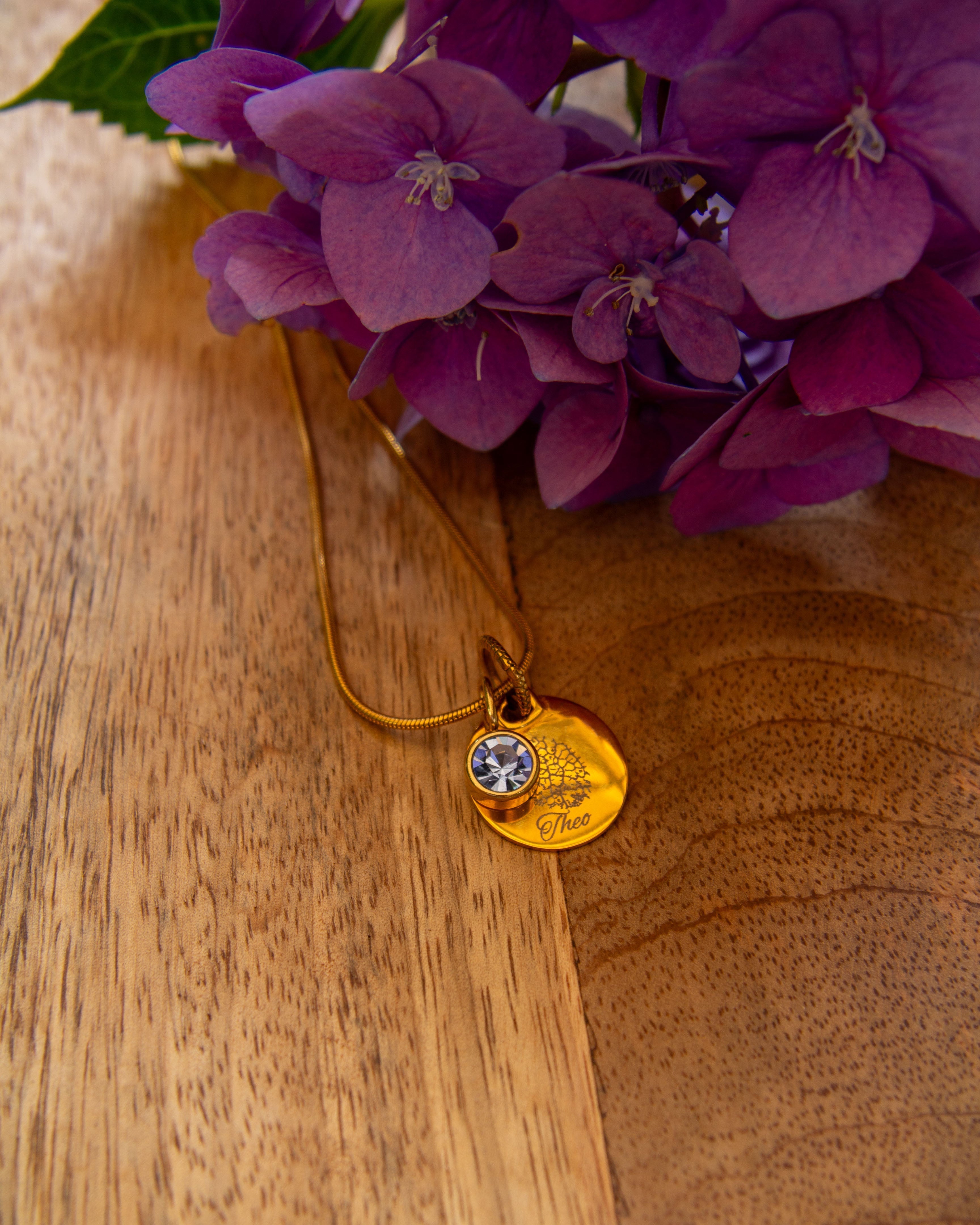 Schmucknhänger mit Gravur