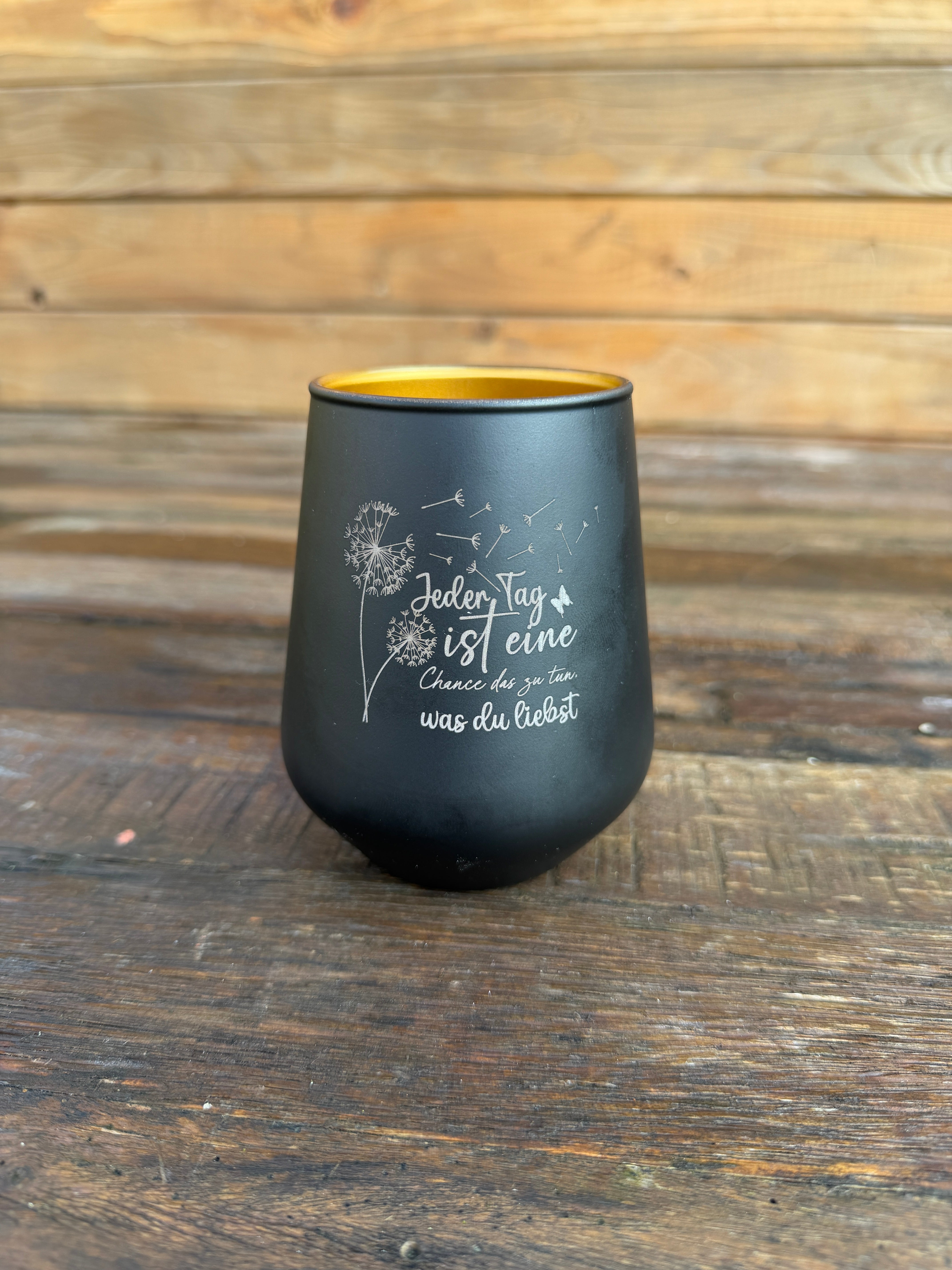 Graviertes Teelichtglas Ostern